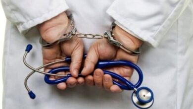تصویر آمار محکومیت پزشکان در پرونده‌های قصور پزشکی