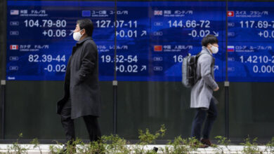 تصویر شکنندگی بازارها به شاخص‌های سهام آسیا اجازه رشد نداد
